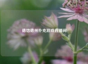 德信德州扑克游戏直播间